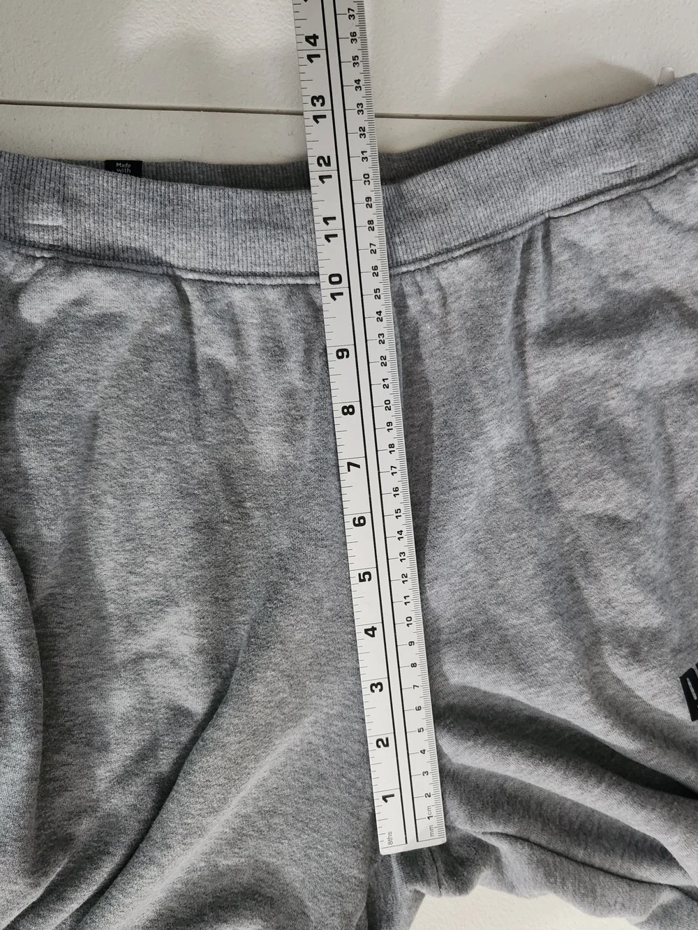 Puma Gray Logo Tape Joggers